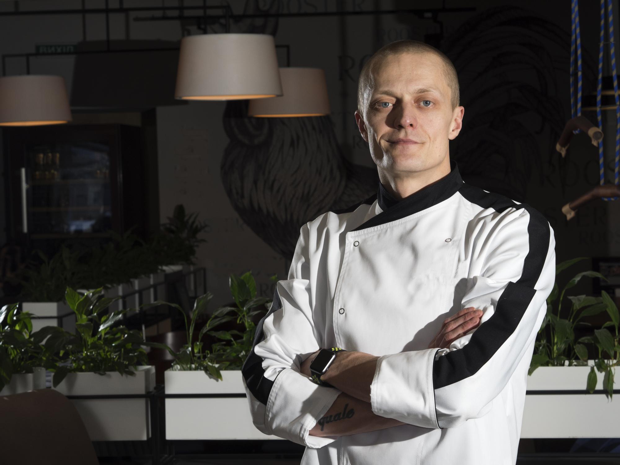 Head chef portrait